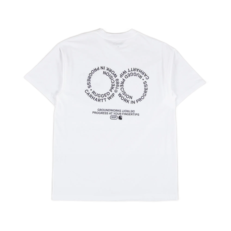 Carhartt WIP Rotation T Shirt White Black
