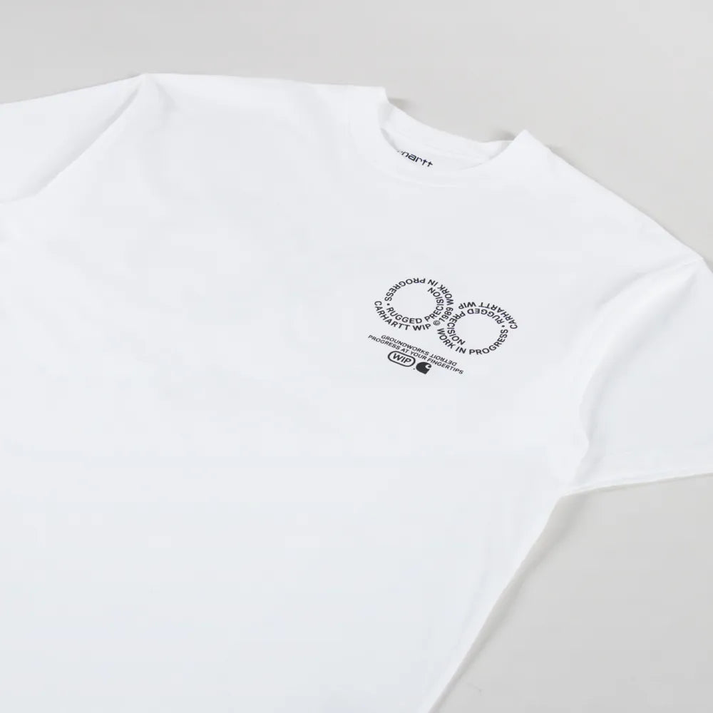 Carhartt WIP Rotation T Shirt White Black