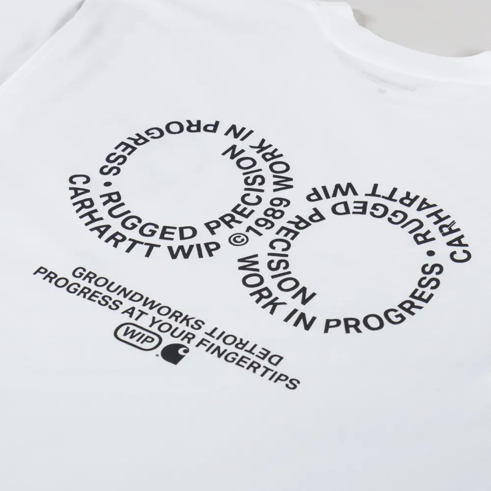 Carhartt WIP Rotation T Shirt White Black