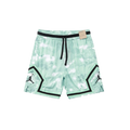 Jordan Dri Fit Whire With Green Men Short