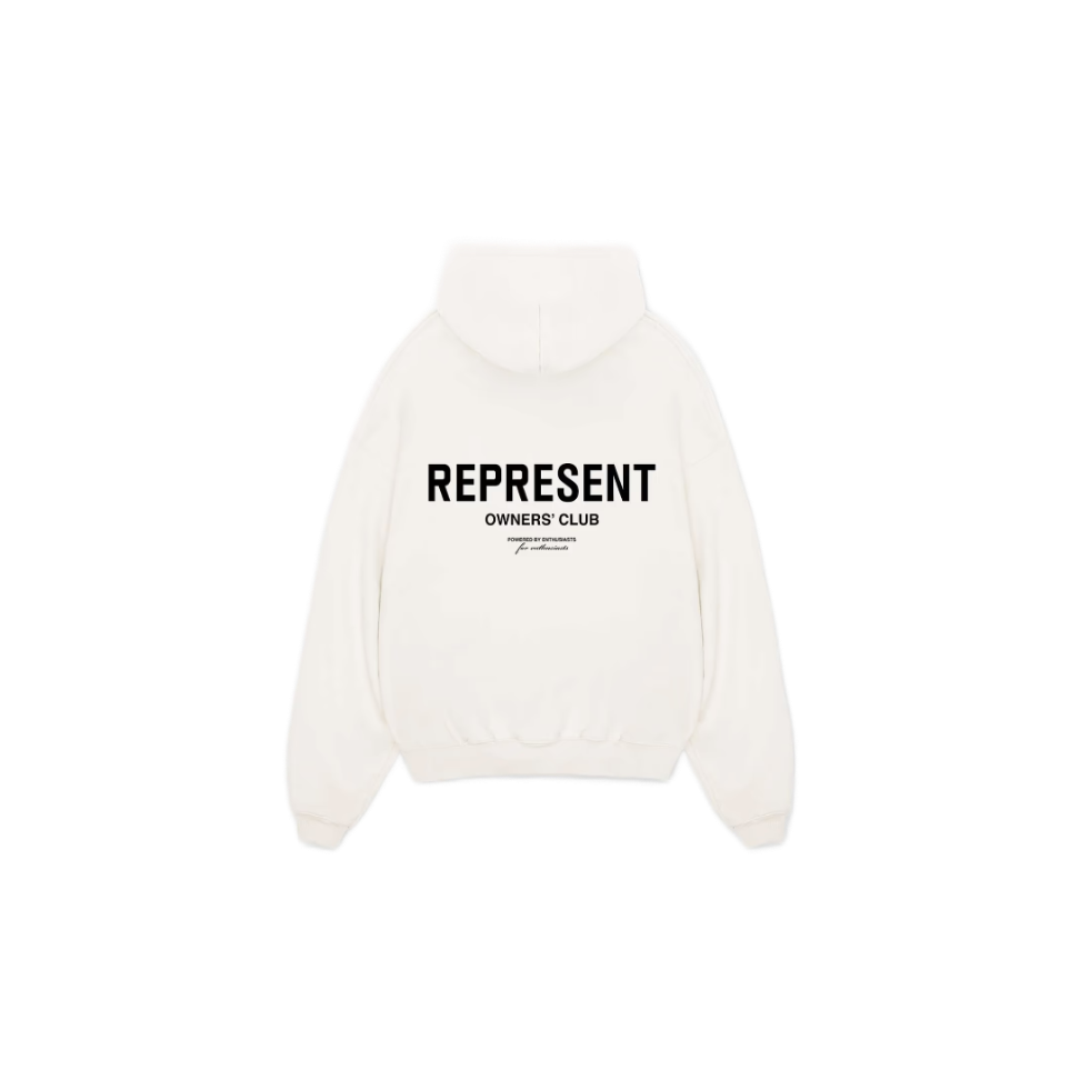 Represent Owners Club Hoodie - White