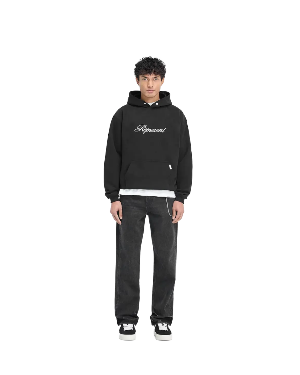Represent Script Logo Hoodie