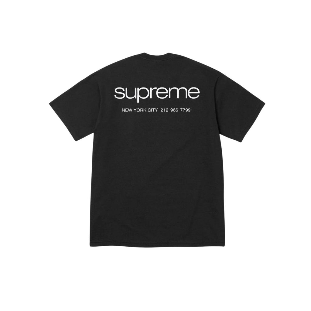 Supreme NYC Tee Black