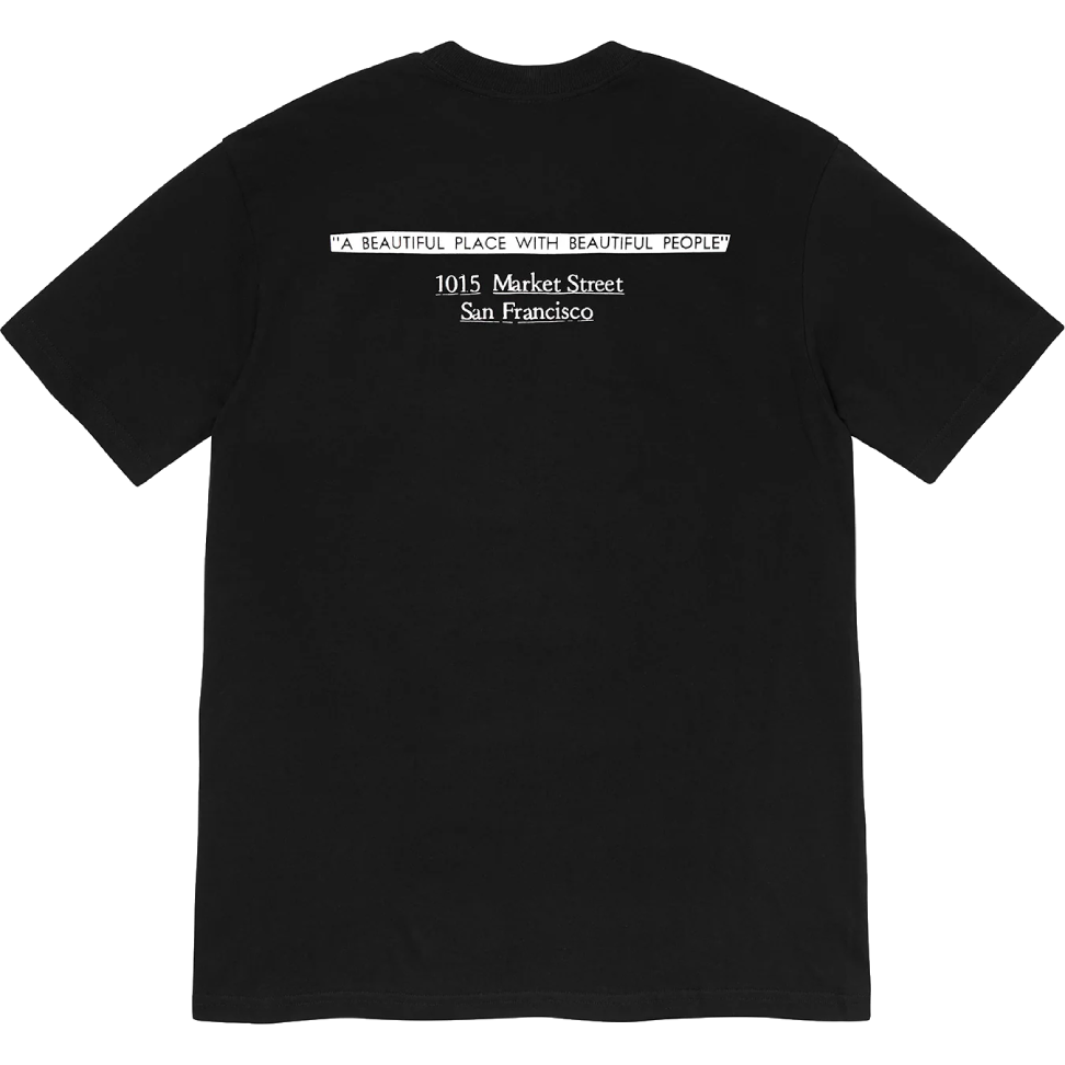 Supreme San Francisco Box Logo Tee Black