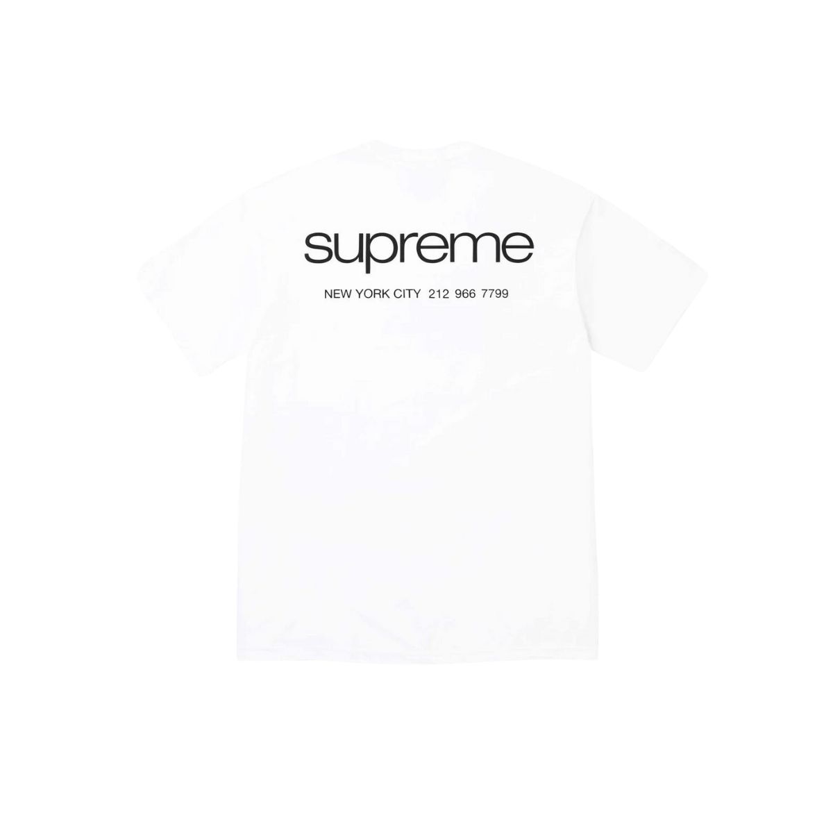 Supreme NYC Tee White