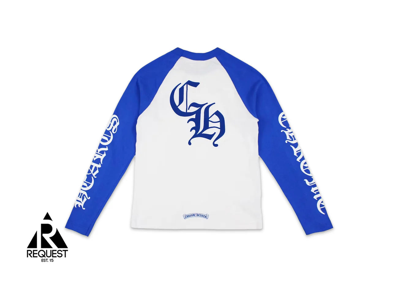 Chrome Hearts CH Baseball Shirt White/Blue